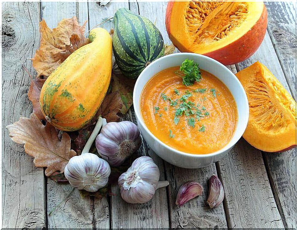 3 tasty recipes for a light pumpkin soup