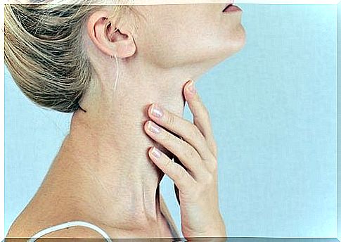 woman's neck