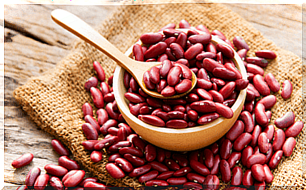 kidney beans in a bowl