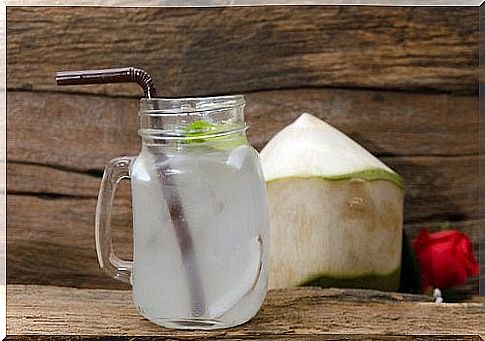 natural drinks that help you fight sleep problems - coconut water