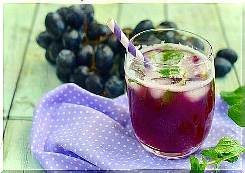 juice-grape-mint