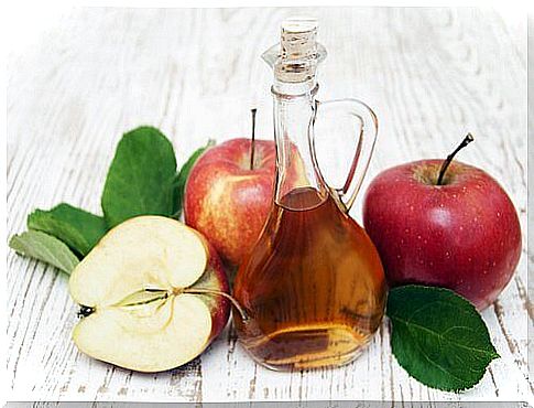 Detox diet with apple cider vinegar