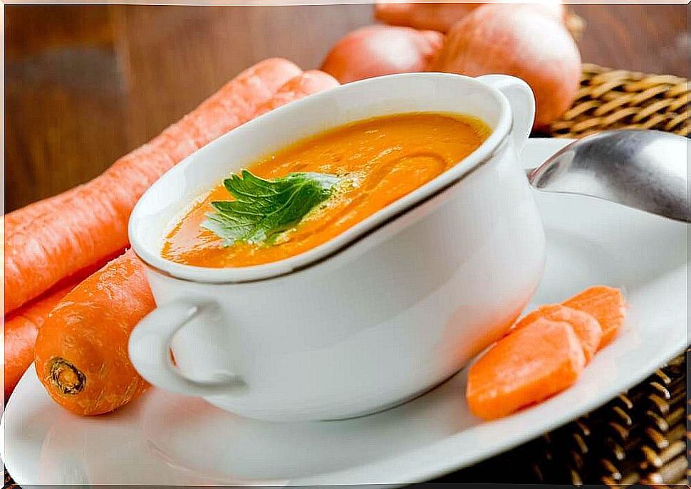 Carrot soup