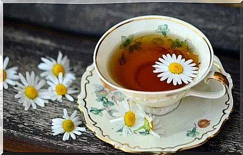 Chamomile tea.