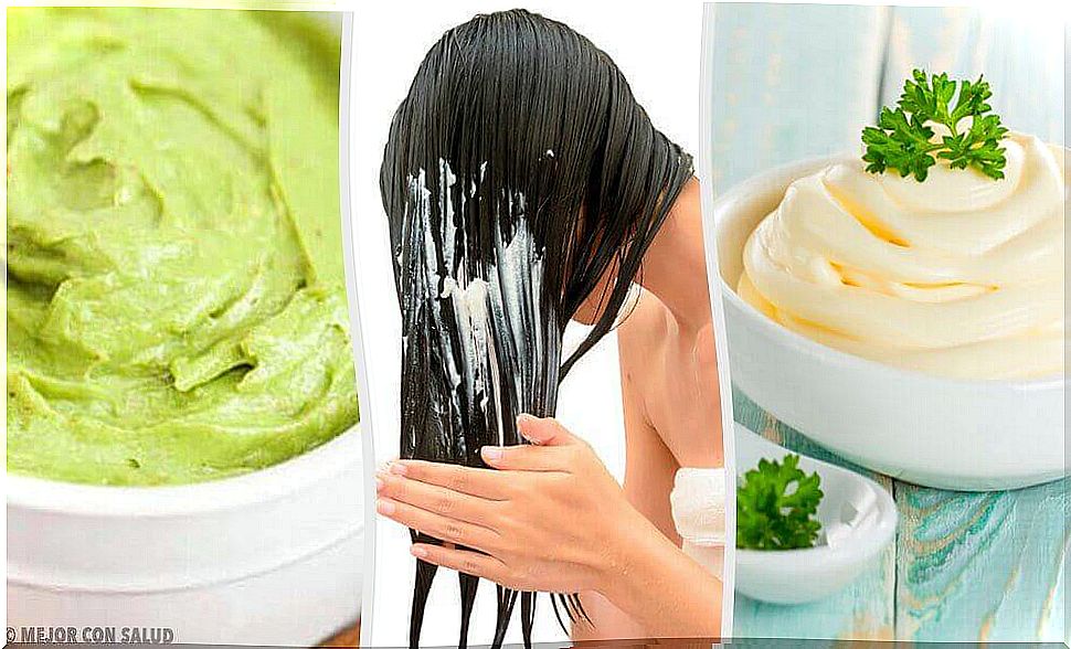 Five masks for shiny, shiny hair