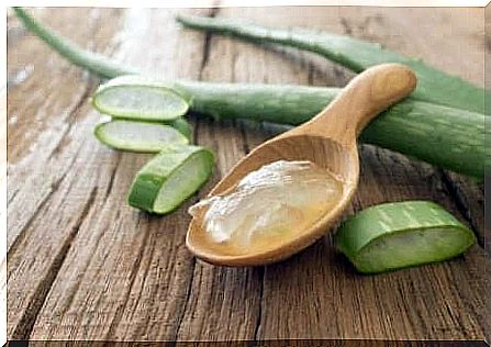 aloe vera to cure path on the eye