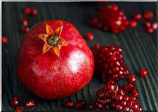 A pomegranate