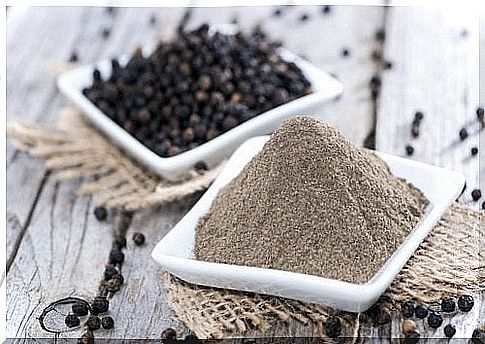 Spices that burn fat: Pepper.